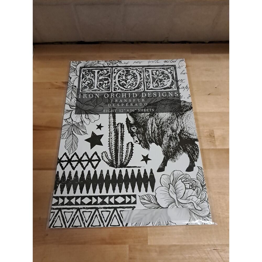 Iron Orchid Designs Transfer Desperado